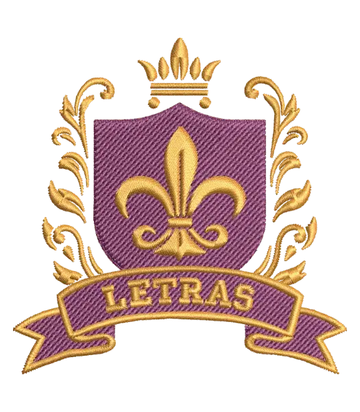 Matriz de Bordado Curso Letras